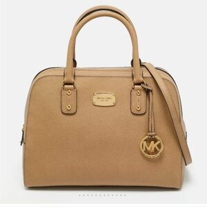 Michael Kors Camel Leather Bag